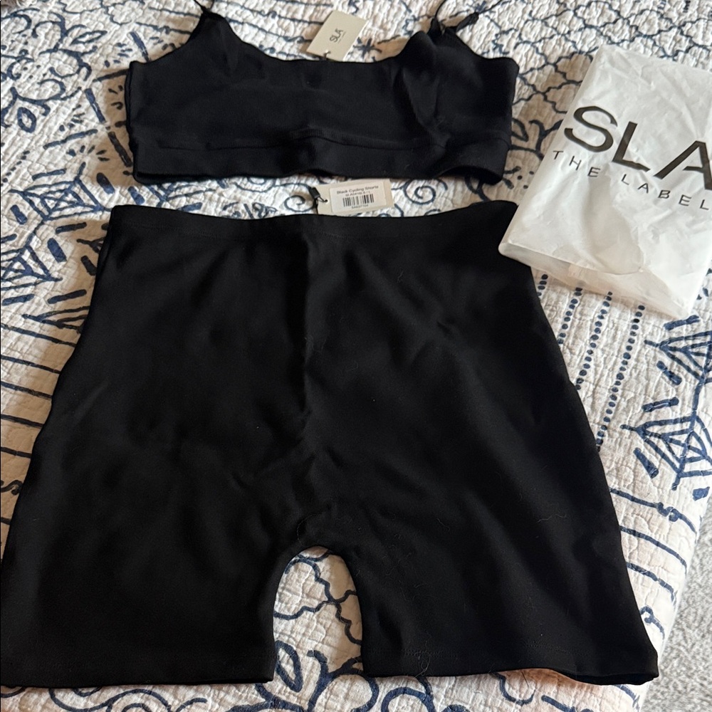 SLA The Label - NWT Workout Ensemble - Two-Piece Set